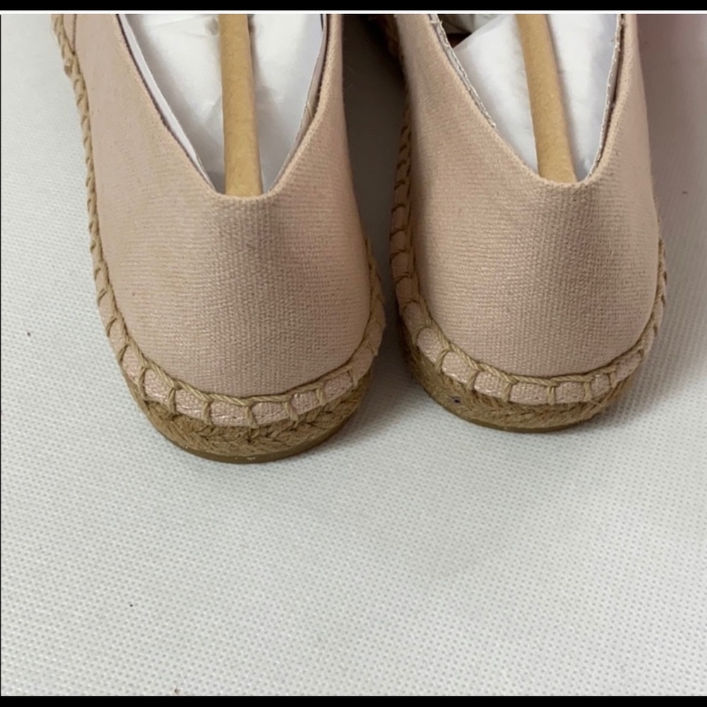 SOLD Tory Burch Poppy logo shell pink espadrilles - Picture 4 of 6